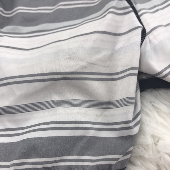 Lululemon Tracker Short II Mini Groovy Stripe Dune Horizontal / Black - Picture 5 of 5